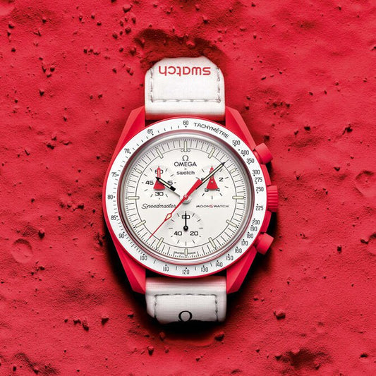 MOONSWATCH MISSION TO MARS - SWATCH X OMEGA BIOCERAMIC