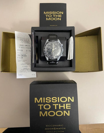 MOONSWATCH MISSION TO THE MOONSHINE GOLD - SWATCH X OMEGA BIOCERAMIC